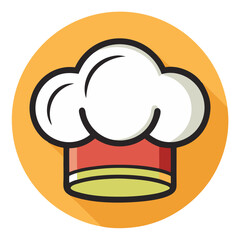 Chef's hat icon design