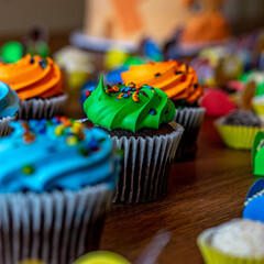 cupcakes with sprinkles