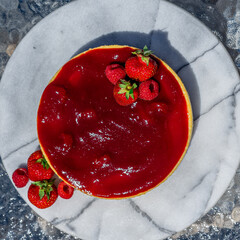 strawberry cheesecake