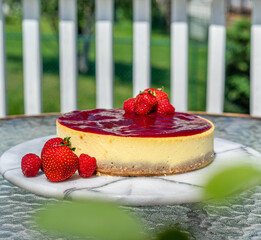 strawberry cheesecake