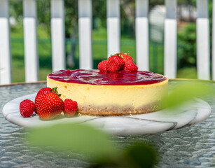 strawberry cheesecake