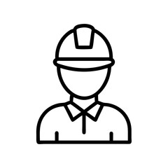 construction worker icon design