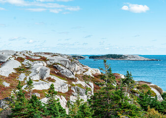 view of the sea from the beach