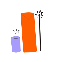 ramadan icon deisgn, islamic doodles element. Good for wallpaper, scrapbooking, stationary, textile prints, wrapping paper, etc. EPS 10. Islamic doodle element related to holly Ramadan.