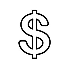 dollar sign icon design