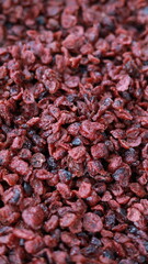 Dried Cherries Close Up