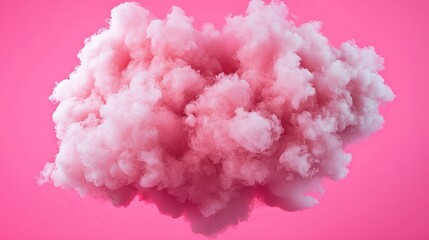 Fototapeta premium Abstract Pink Smoke Cloud Dreamy Pastel Colors Fluffy Texture Artistic Background