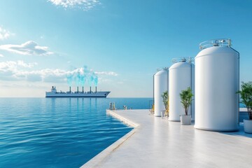 Hydrogen Storage Tanks at Port: Pioneering Zero Emission Fueling Solutions for a Sustainable Future