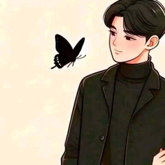 child with butterfly