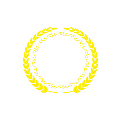 Leaves Circle Emblem