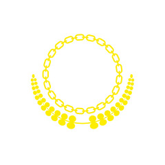 Leaves Circle Emblem