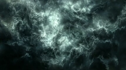 Obraz premium Dramatic Cloud Formation with Electric Lighting in Dark Skies Creating an Atmosphere of Mystery and Tension