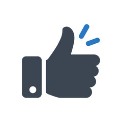 Thumbs Up Approval Icon