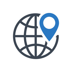 Global Location Icon