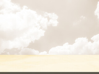 Beige sky pastel summer background cloud sunset cloudy landscape dusk beautiful light wallpaper dramatic scenic sunrise gradient space skyline weather twilight sunny horizon scene peaceful.