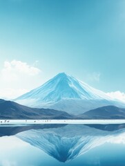 Fototapeta premium Mountain Lake View