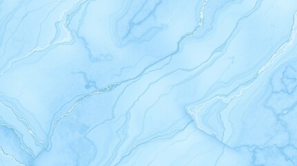 Naklejka premium light sky blue marble textures, exhibiting smooth gradient transitions and an ethereal, spiritual vibe. The resulting texture should be seamless, suitable for banners, backdrops, or 3D