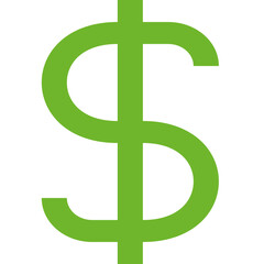 Obraz premium Dollar icon logo design