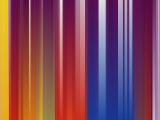 Vibrant abstract background featuring vertical stripes in a spectrum of warm and cool colors.