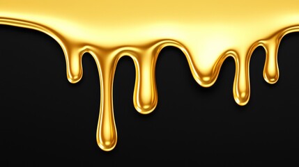 Melting gold abstract artistic liquid gold studio digital art contemporary close-up gold exploration