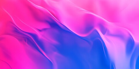 Obraz premium A vibrant abstract gradient background with bright pinks and electric blues.featuring energetic color blends.highlighting modernity and excitement.ideal for creative projects and digital media