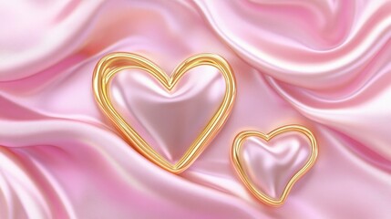 Valentine Day frame background. Valentine Day concept with copy space for text. Valentine Day background