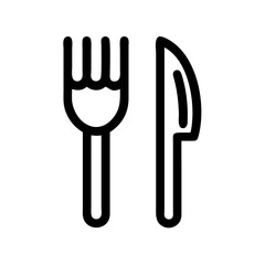 fork knife icon design
