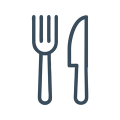 fork knife icon design