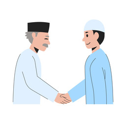 Fototapeta premium Eid Al-Fitr Character