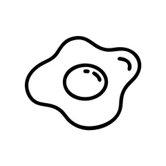 fried egg icon design
