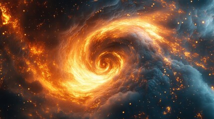 Obraz premium beautiful scene of space