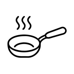 frying pan icon design