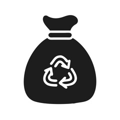 garbage bag icon design