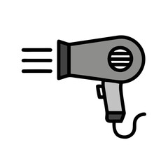 hair dryer icon design