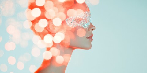 Avant-Garde Purim Glamour Diaphanous Couture and Carnival Lights - Contemporary Festive Fashion for Spring Celebrations and Events