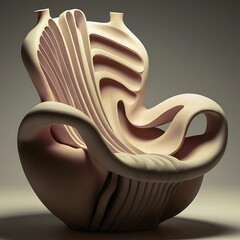 Naklejka premium Furniture Designs Made of Clay