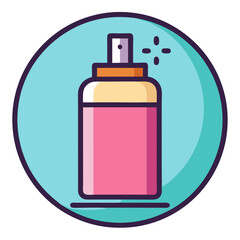 hairspray icon design