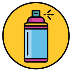hairspray icon design