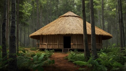 old house in the forest