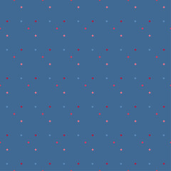 seamless abstract pattern with elements blue background for fabric surface design packaging vector