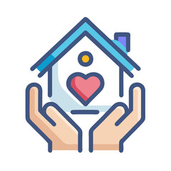 home care icon design