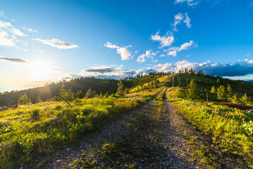 Beautiful Road To The Summit