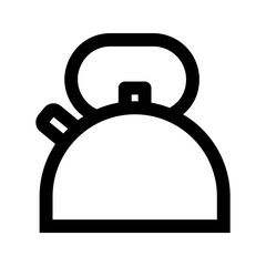 Jug icon, linear isolated illustration, thin line vector, web design sign, outline concept symbol with editable stroke on white background.