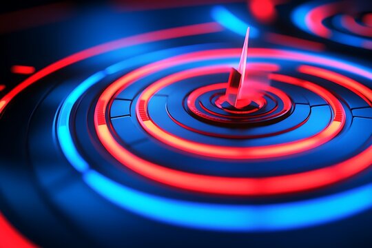 Dynamic Futuristic Technology Interface Design - Powered by Adobe