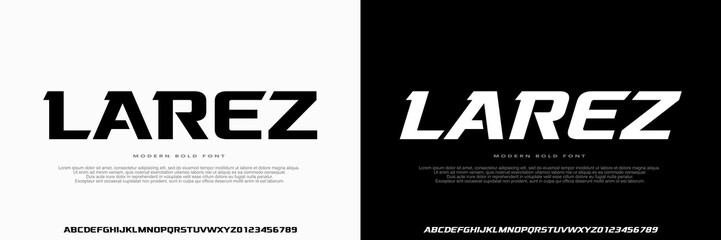 Modern Bold Font. Regular Italic. Abstract Futuristic Font Typography urban style alphabet fonts for fashion, sport, technology, digital, movie, logo design, vector illustration