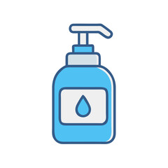 Fototapeta premium liquid soap icon design