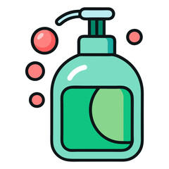liquid soap icon design