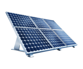 Modern solar panel array for renewable energy generation