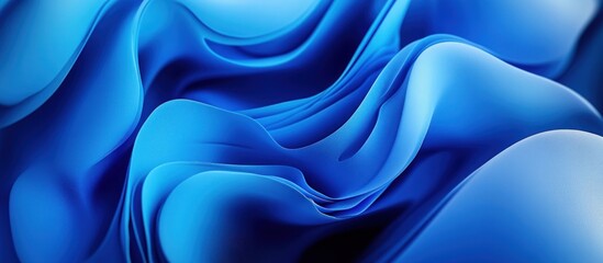 Obraz premium Abstract Blue Waves