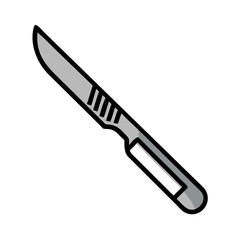 medical scalpel icon design